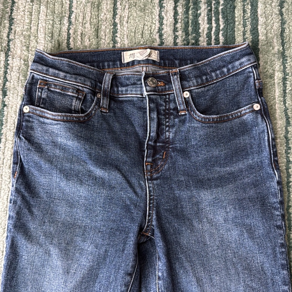 Madewell 9” mid-rise skinny jeans in Ravine Wash - Picture 4 of 7